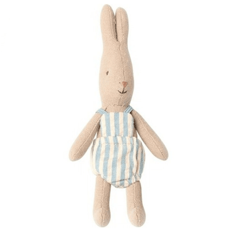 Maileg: maskotka króliczek w ogrodniczkach Micro 16 cm - Noski Noski