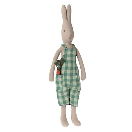 Maileg: maskotka królik w ogrodniczkach 49 cm - Noski Noski