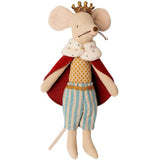Maileg: maskotka myszka król King Mouse 15 cm - Noski Noski