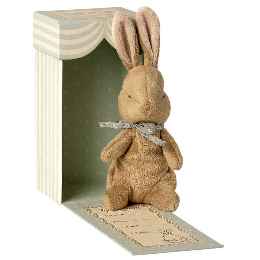 Maileg: maskotka w pudełku króliczek My First Bunny - Noski Noski