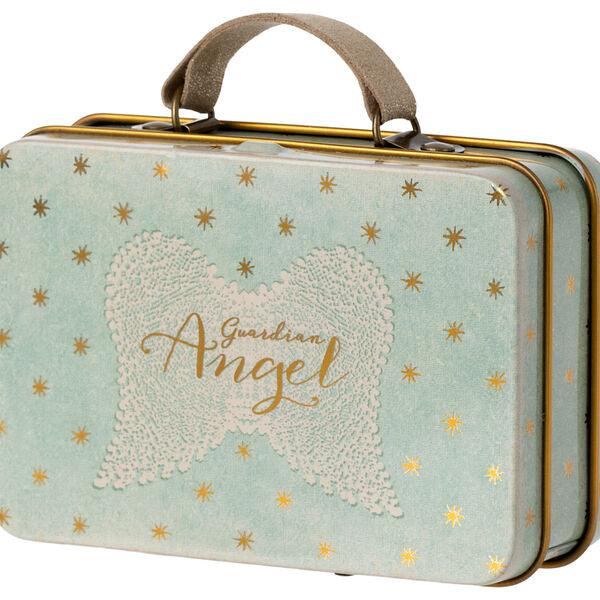 Maileg: metalowa walizka dla myszki Angel - Noski Noski