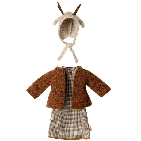 Maileg: myszka Girl Mouse Medium 31 cm - Noski Noski