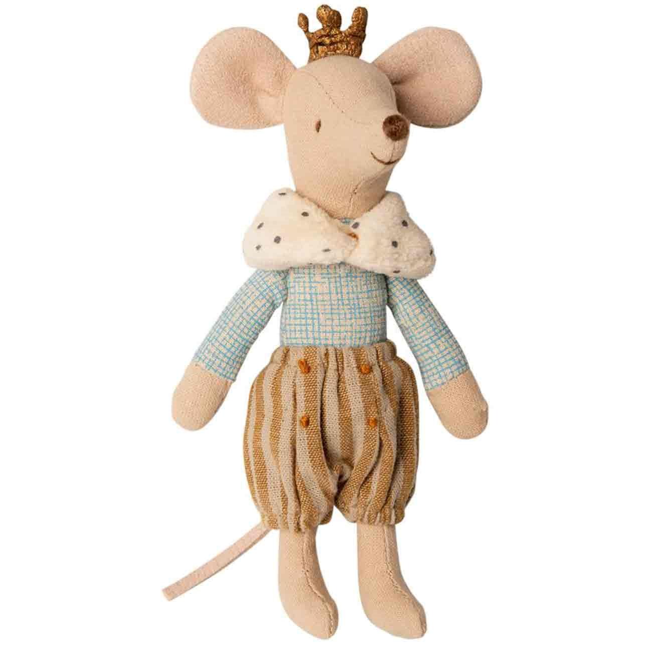 Maileg: myszka książę Prince Mouse Big Brother 13 cm - Noski Noski