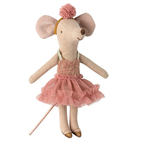 Maileg: myszka tancerka Dance Mouse Big Sister Mirra Belle 13 cm - Noski Noski