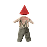 Maileg: myszka w walizce Christmas Mouse in Suitcase Little Brother - Noski Noski