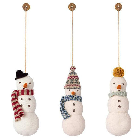 Maileg: ozdoba choinkowa bałwanek Snowman 1 szt. - Noski Noski