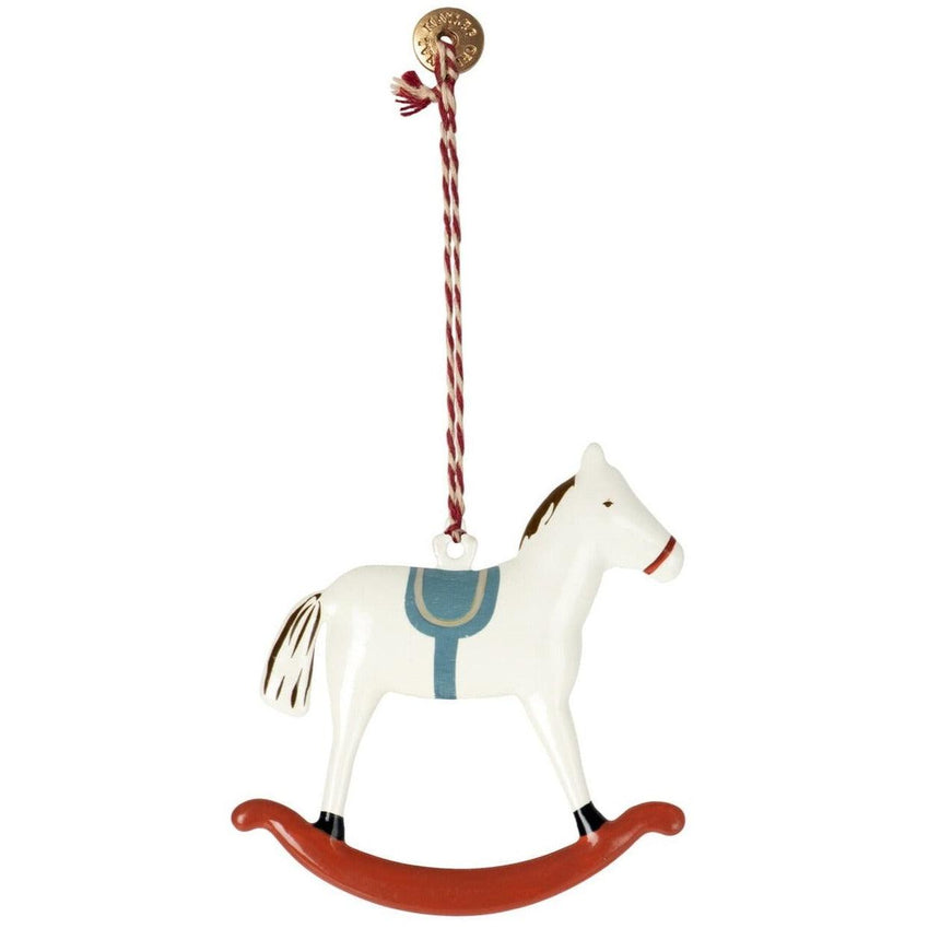 Maileg: ozdoba choinkowa konik Metal Ornament 1 szt. - Noski Noski