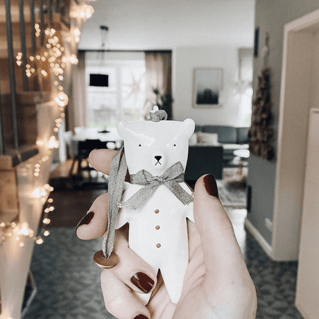 Maileg: ozdoba choinkowa miś Teddy Bear - Noski Noski