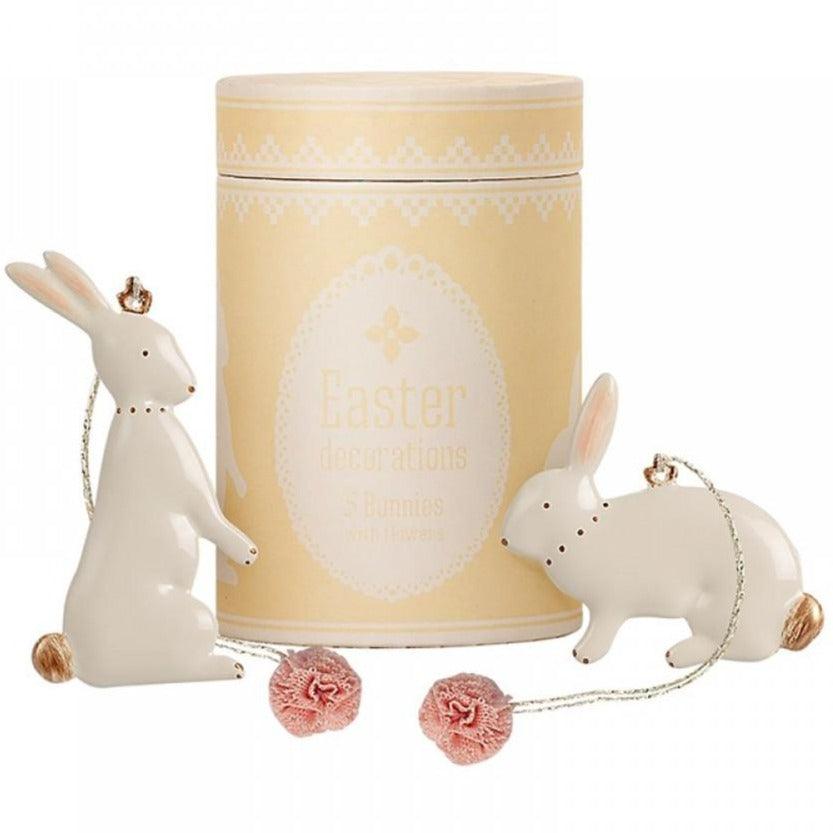 Maileg: ozdoby wielkanocne w pudełku Easter Decorations 5 szt. - Noski Noski