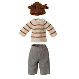 Maileg: przytulanka myszka Bambi Boy Mouse Medium 31 cm - Noski Noski