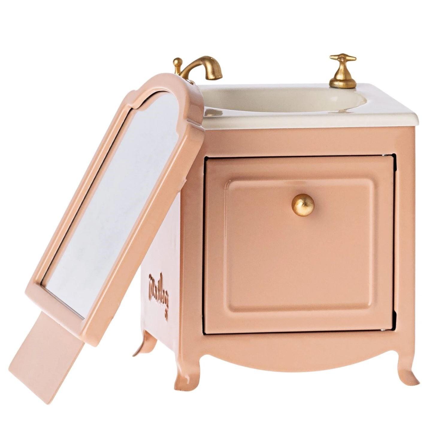 Maileg: szafka z umywalką dla myszek Sink Dresser - Noski Noski