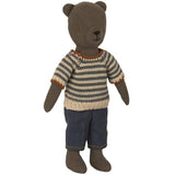 Maileg: ubranko dla misia Blouse & Pants For Teddy Dad - Noski Noski