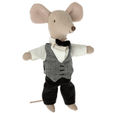Maileg: ubranko dla myszki Kelner 15 cm - Noski Noski