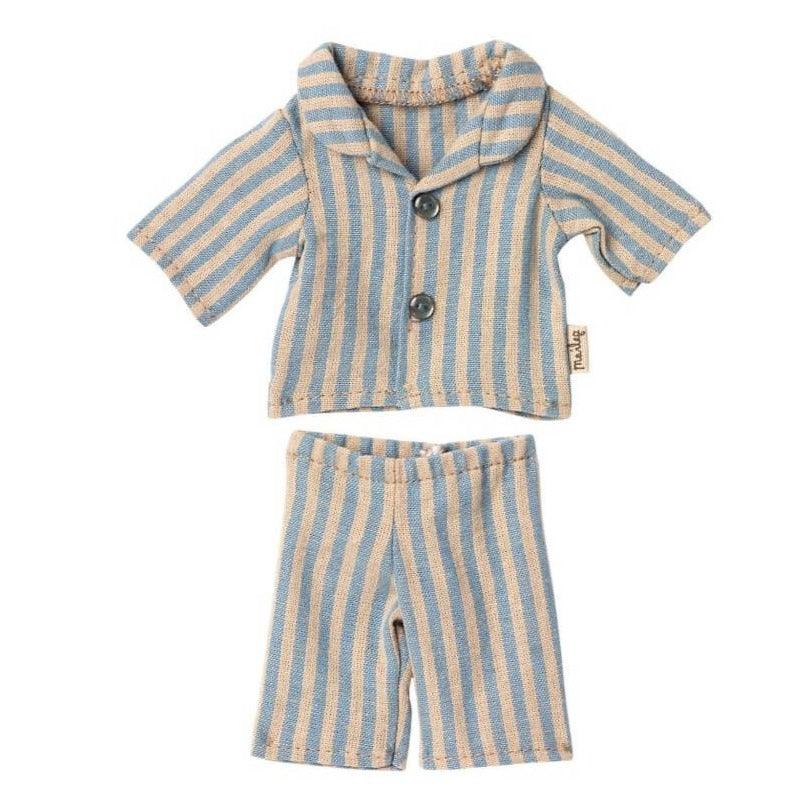 Maileg: ubranko piżama dla misia synka Pyjamas for Teddy Junior - Noski Noski