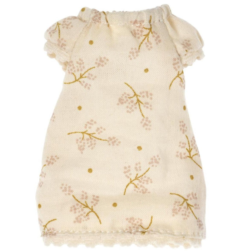 Maileg: ubranko piżama dla myszki Nightgown for Big Sister Mouse - Noski Noski