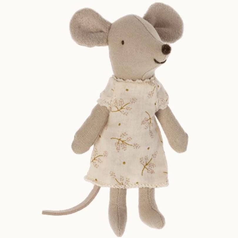 Maileg: ubranko piżama dla myszki Nightgown for Little Sister Mouse - Noski Noski