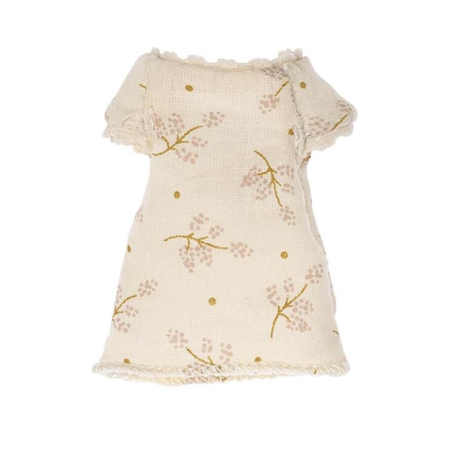 Maileg: ubranko piżama dla myszki Nightgown for Little Sister Mouse - Noski Noski