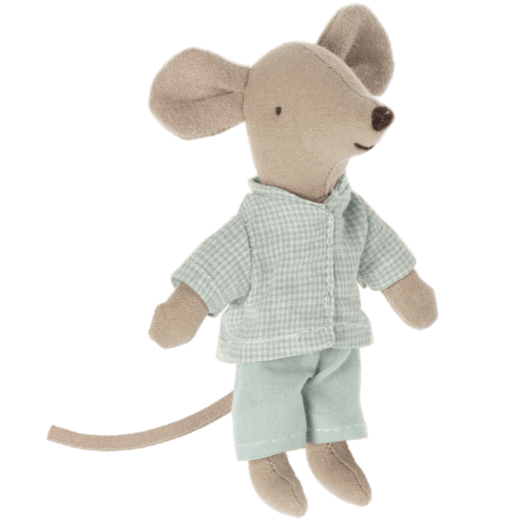 Maileg: ubranko piżama dla myszki Pyjamas for Little Brother Mouse - Noski Noski