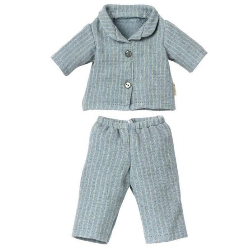 Maileg: ubranko piżama dla taty misia Pyjamas for Teddy Dad - Noski Noski
