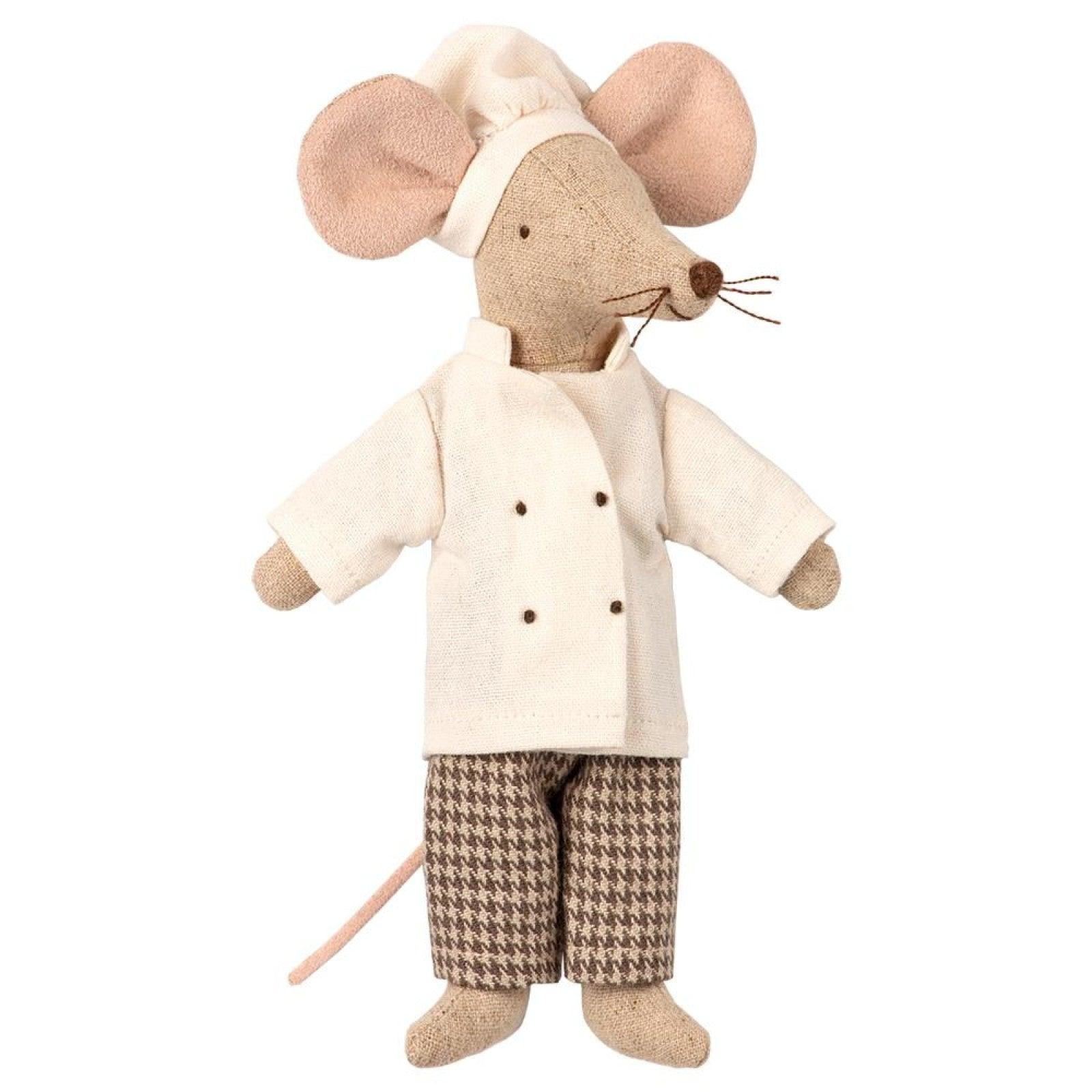 Maileg: ubranko szefa kuchni dla myszki Chef Clothes - Noski Noski