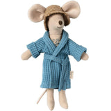 Maileg: ubranko szlafrok dla myszki Bathrobe for Mum and Dad Mouse - Noski Noski