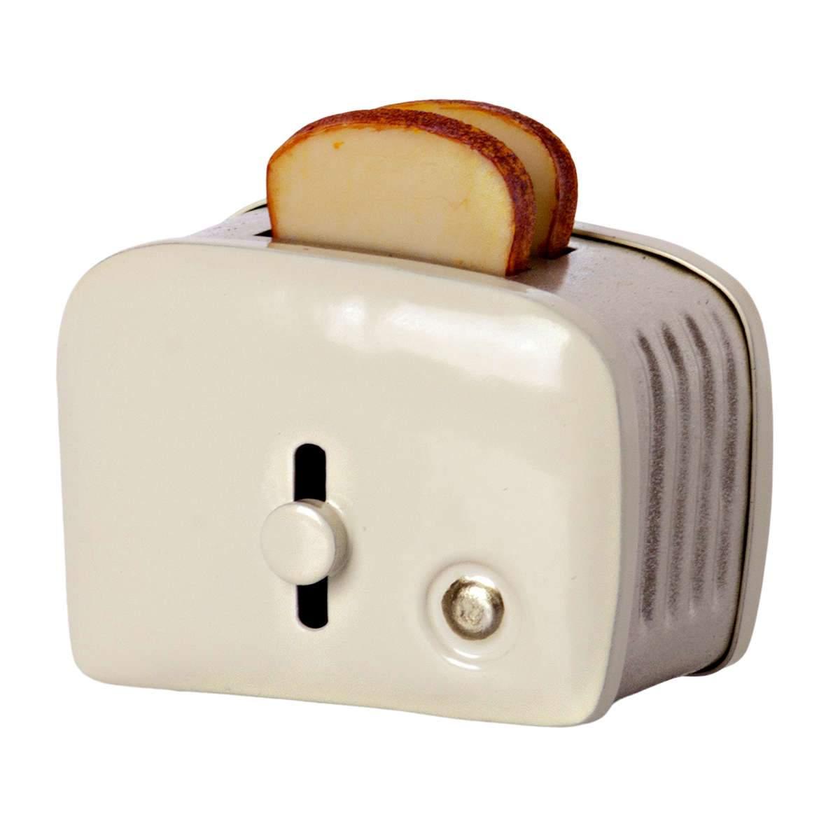 Maileg: zestaw kuchenny Miniature Toaster & Bread - Noski Noski