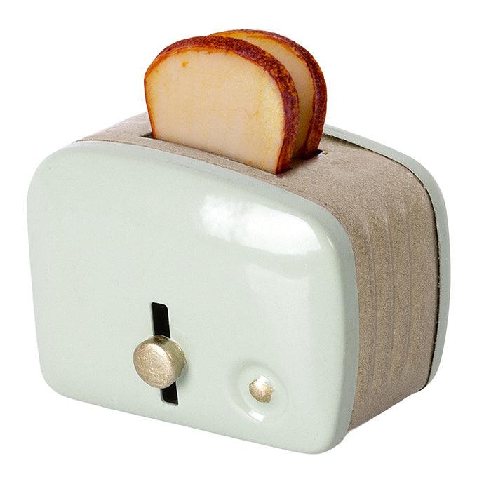 Maileg: zestaw kuchenny Miniature Toaster & Bread - Noski Noski
