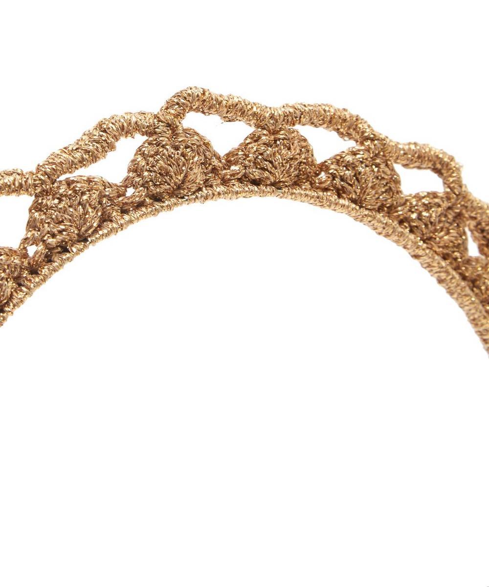 Maileg: złota opaska do włosów Tiara Hairband - Noski Noski