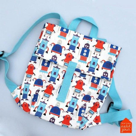 Maison Petit Jour: bawełniany plecak kurierski Mini-Messenger - Noski Noski