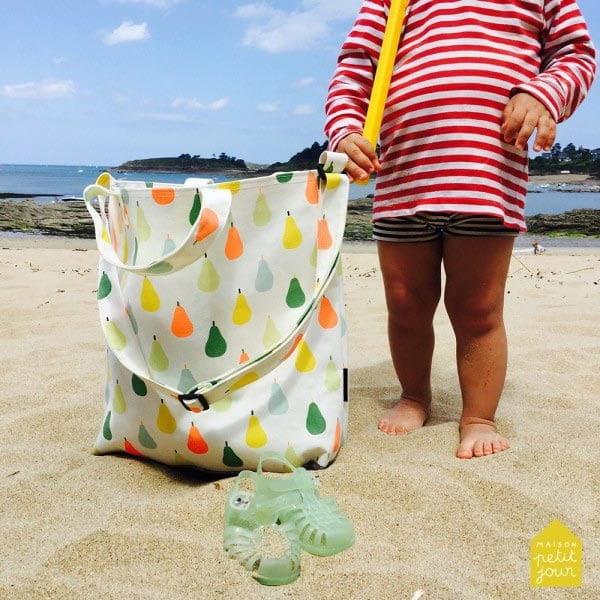 Maison Petit Jour: torba plażowa Anti-Sand - Noski Noski