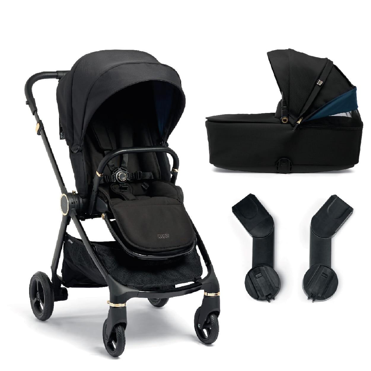 Mamas&Papas: wózek wielofunkcyjny 2w1 Strada Black Diamond - Noski Noski