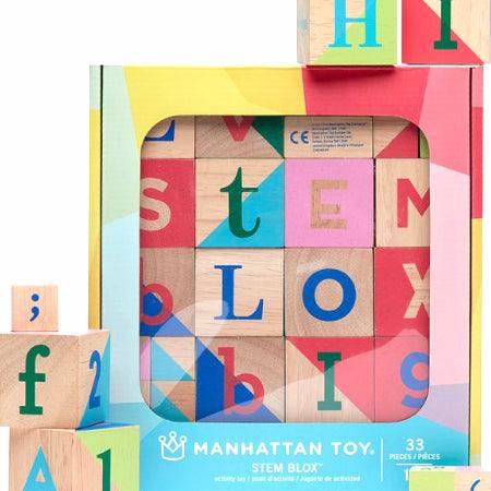 Manhattan Toy: drewniane klocki STEM Blox - Noski Noski