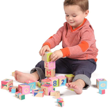 Manhattan Toy: drewniane klocki STEM Blox - Noski Noski