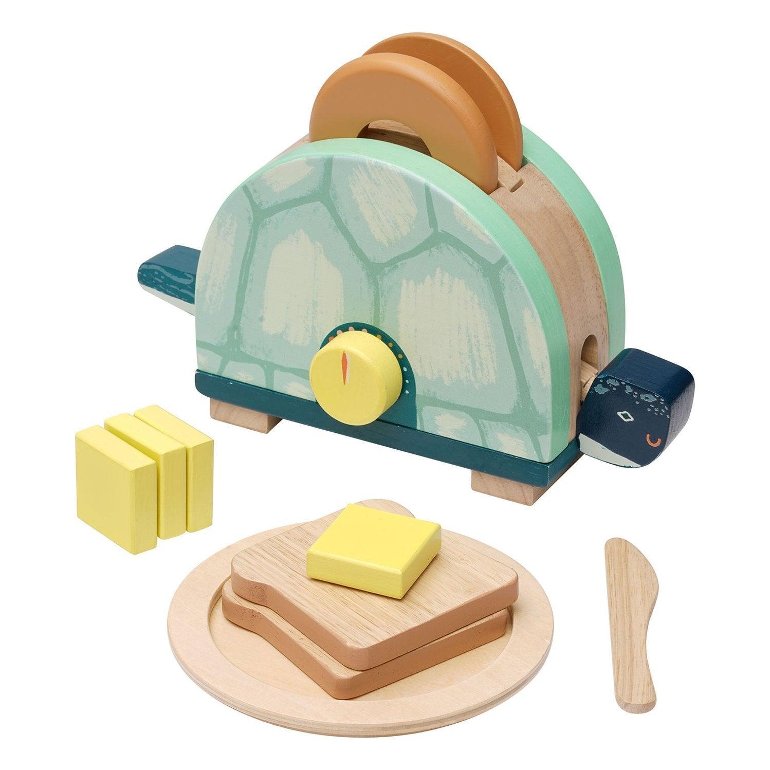 Manhattan Toy: drewniany toster żółw Toasty Turtle - Noski Noski