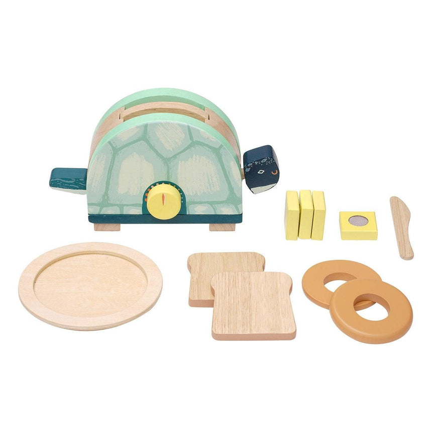 Manhattan Toy: drewniany toster żółw Toasty Turtle - Noski Noski