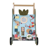 Manhattan Toy: drewniany wózek do pchania sowa Wildwoods Owl Push-Cart - Noski Noski