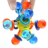 Manhattan Toy: gryzak Atom Teether Transparent - Noski Noski