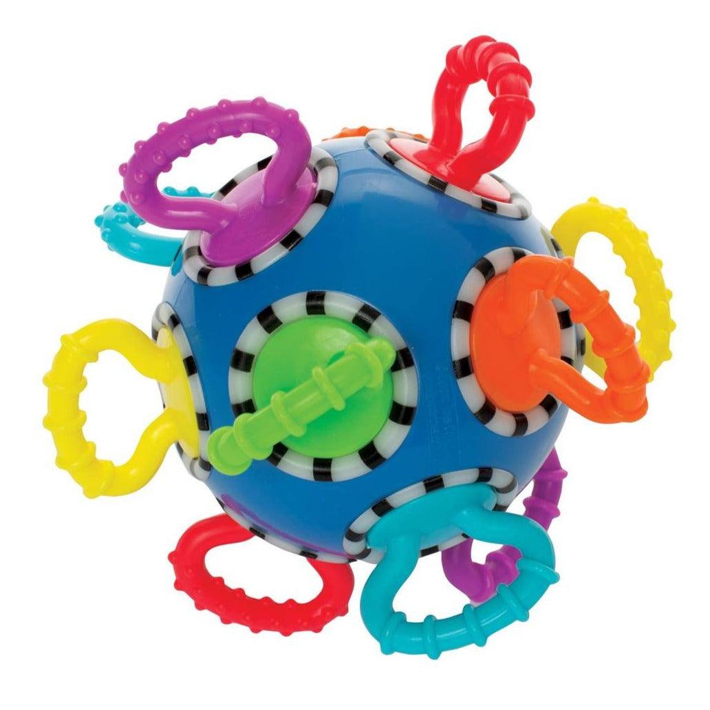 Manhattan Toy: gryzak piłka Click Clack Ball - Noski Noski