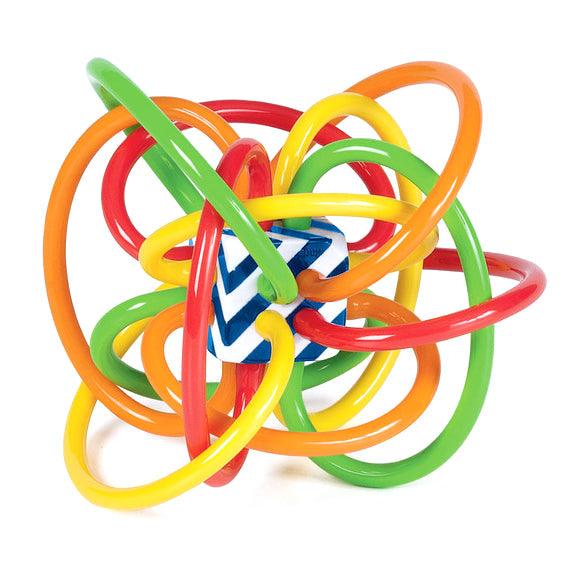 Manhattan Toy: gryzak sensoryczny Winkel Color Burst - Noski Noski