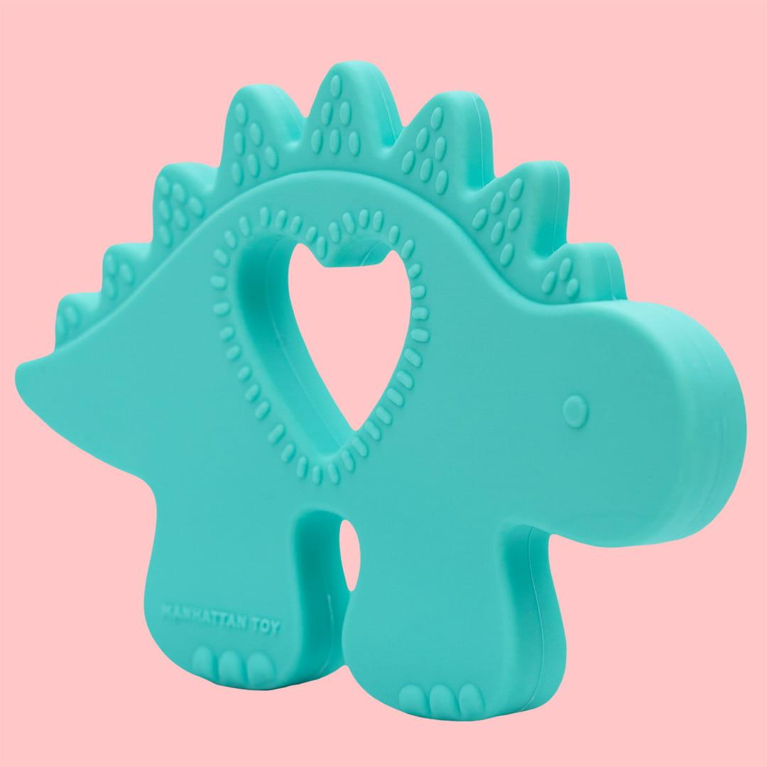 Manhattan Toy: gryzak silikonowy dinuś Chomp - Noski Noski