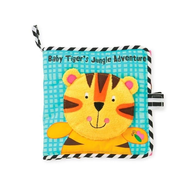 Manhattan Toy: miękka książeczka aktywnościowa Baby Tiger's Jungle Adventure - Noski Noski