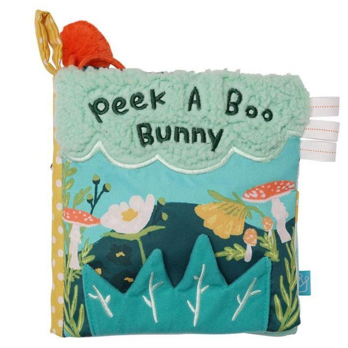 Manhattan Toy: miękka książeczka aktywnościowa Fairytale Peek-a-Boo Bunny - Noski Noski