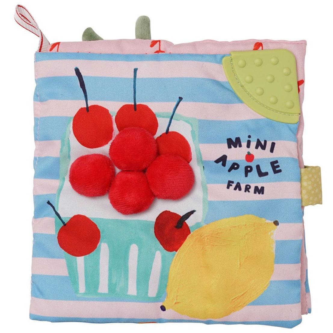 Manhattan Toy: miękka książeczka aktywnościowa jabłuszka Apple Farm - Noski Noski