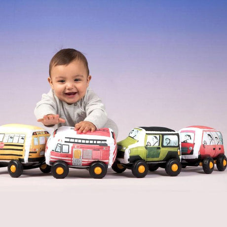 Manhattan Toy: miękkie autko Bumpers - Noski Noski