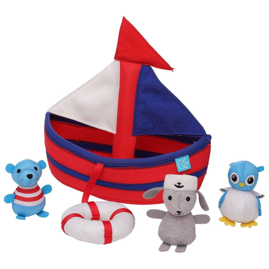 Manhattan Toy: neoprenowa żaglówka do kąpieli Sailboat - Noski Noski