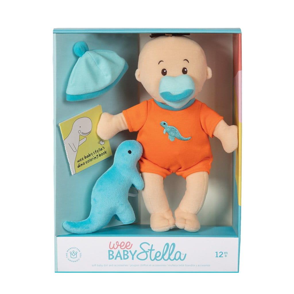 Manhattan Toy: pluszowa lalka z dinusiem Wee Baby Stella - Noski Noski