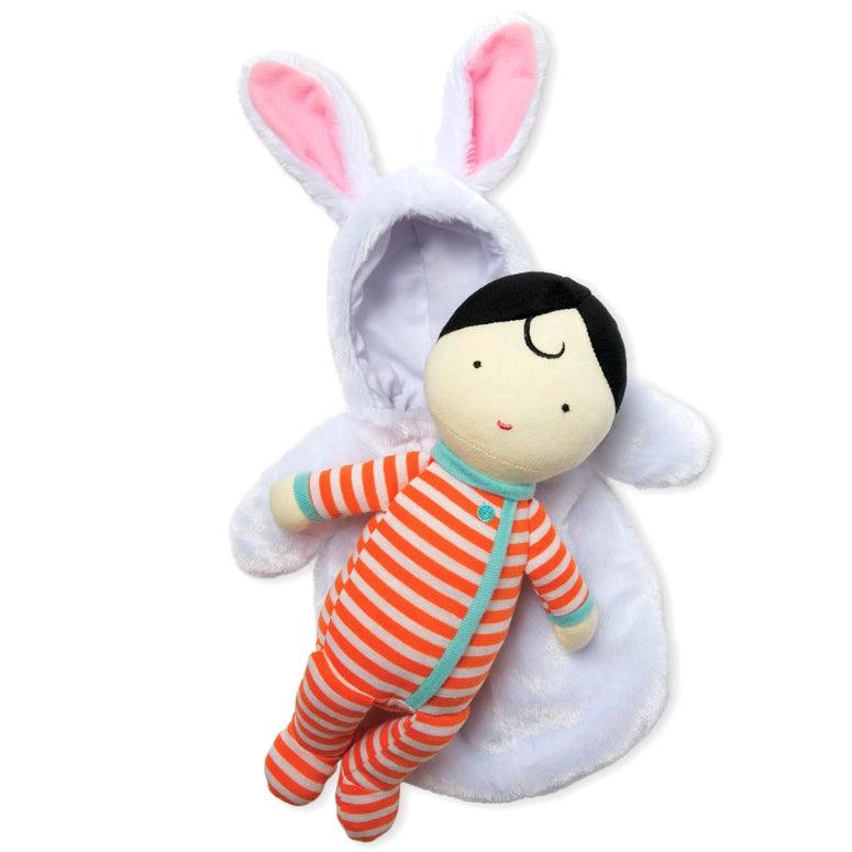 Manhattan Toy: przytulanka dzidziuś królik Snuggle Baby Bunny - Noski Noski