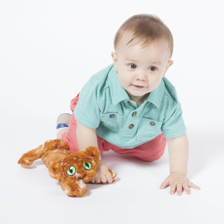 Manhattan Toy: przytulanka rudy kot Lanky Cat Ginger - Noski Noski
