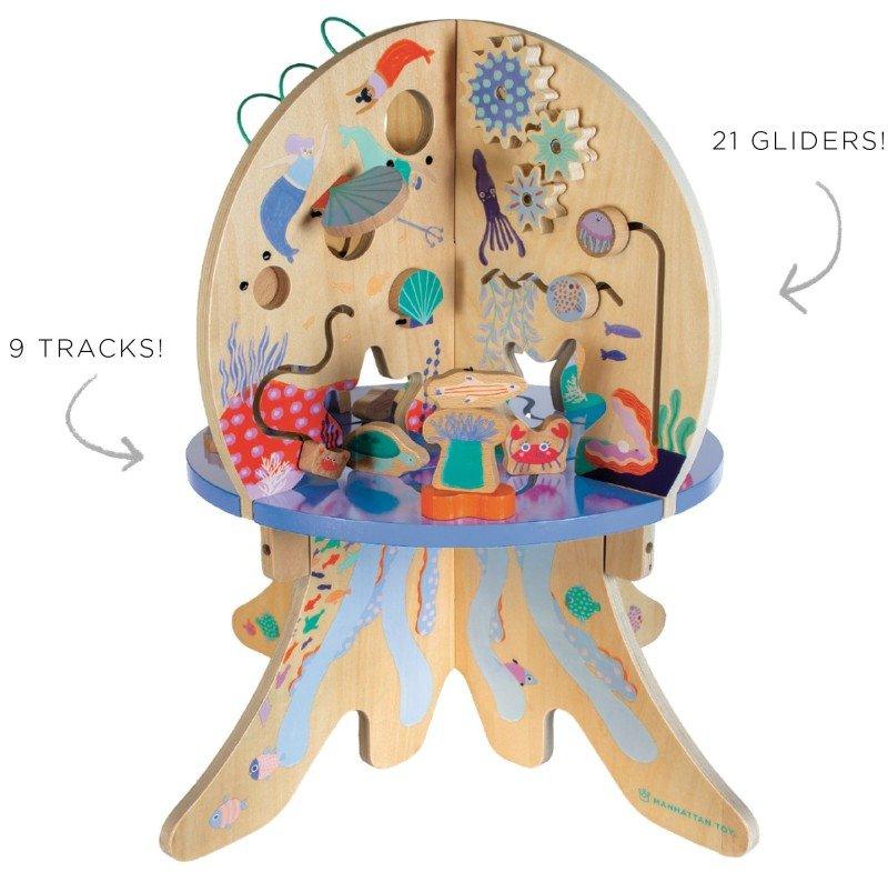 Manhattan Toy: stoliczek aktywnościowy meduza Deep Sea Adventure - Noski Noski