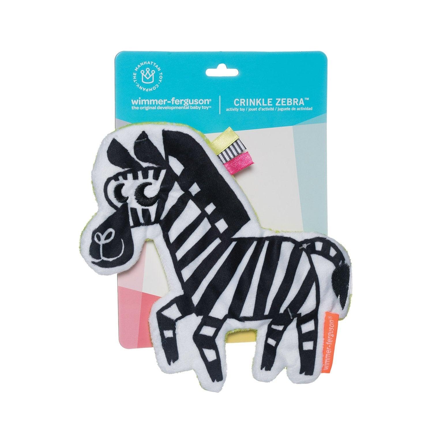 Manhattan Toy: szeleścik zebra Wimmer-Ferguson Crinkle Zebra - Noski Noski